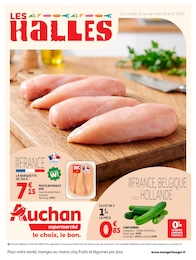 Catalogue Auchan Supermarché à Châtillon-sur-Chalaronne, avec 8 pages Prospectus Auchan Supermarché à Châtillon-sur-Chalaronne, "LES HALLES", 8 pages, 25/08/2026 - 29/08/2026