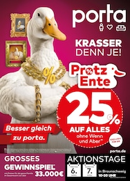 porta Möbel Prospekt für Lengede: "KRASSER DENN JE", 8 Seiten, 01.03.2026 - 07.03.2026