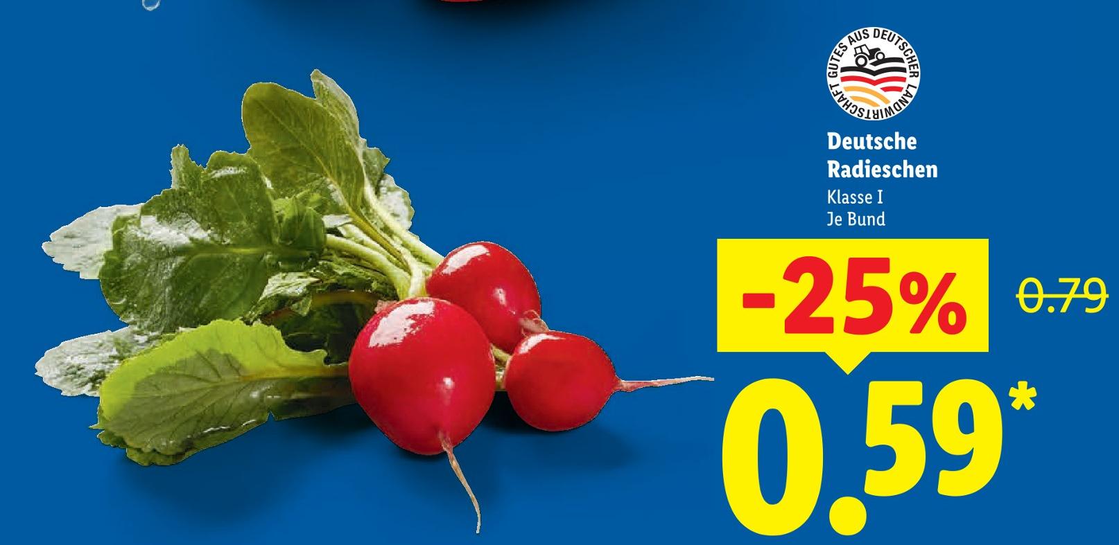 Deutsche Radieschen