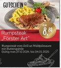 Gutschein Rumpsteak „Förster Art“ Angebote bei XXXLutz Möbelhäuser Wesel für 8,80 €