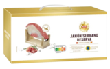 JAMÓN SERRANO RESERVA Angebote von REWE FEINE WELT bei REWE Köln für 21,90 €