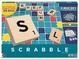 Games Scrabble 2 en 1 - MATTEL GAMES dans le catalogue Super U