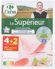 Carrefour Market - Jambon supérieur Filière Qualité : offre du catalogue Promo Jambon supérieur Filière Qualité à 3,06 € dans le catalogue Carrefour Market ""