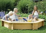 6-Eck Sandkasten 'Ingar' im Angebot bei Jochum Holzwerke GmbH in Augsburg 6-Eck Sandkasten 'Ingar' Angebote bei Jochum Holzwerke GmbH Augsburg für 21,95 €