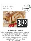 Aktuelles Gründerbrot Dinkel Angebot bei Hieber in Freiburg (Breisgau) ab 3,40 €