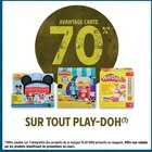 70% avantage carte sur tout PLAY DOH à Intermarché Super dans Montreuil-en-Touraine