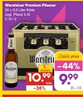Aktuelles Premium Pilsener Angebot bei Netto Marken-Discount in Amberg ab 9,99 €