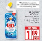 WC-Ente im Angebot bei EDEKA in Potsdam WC-Ente Angebote von SC Johnson bei EDEKA Potsdam für 1,89 €
