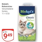 Aktuelles Katzenstreu Angebot bei GLOBUS in Koblenz ab 9,49 €