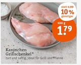 Kaninchen Grillschenkel Angebote bei tegut Ingolstadt für 1,79 €