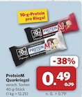 Aktuelles ProteinM Quarkriegel Angebot bei combi in Bielefeld ab 0,49 €
