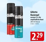 Gillette Rasiergel Angebote bei famila Nordost Neustadt für 2,29 €