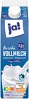 Frische Vollmilch Angebote von ja! bei REWE Braunschweig für 0,95 €