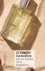 Evergreen Eau de Toilette von Jil Sander für 19,95 € bei Müller im Angebot Evergreen Eau de Toilette von Jil Sander im aktuellen Müller Prospekt