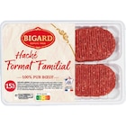 8 steaks hachés pur bœuf 15% M.G. BIGARD - BIGARD en promo chez Carrefour 8 steaks hachés pur bœuf 15% M.G. BIGARD - BIGARD dans le catalogue Carrefour