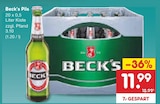 Pils im Angebot bei Netto Marken-Discount in Ulm Pils Angebote von Beck's bei Netto Marken-Discount Ulm für 11,99 €