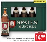 Münchner Hell alkoholfrei Angebote von Spaten München bei E center Göppingen für 14,99 €