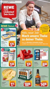 REWE Prospekt der Woche "Dein Markt" Seite 1, 17.11.2025 bis 22.11.2025 für Heinsberg Aktueller REWE Prospekt "Dein Markt" Seite 1 von 24 Seiten für Heinsberg