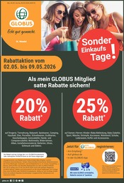 Aktueller GLOBUS Supermarkt Prospekt in Hoppstädten-Weiersbach und Umgebung, "Aktuelle Angebote" mit 46 Seiten, 04.05.2026 - 09.05.2026