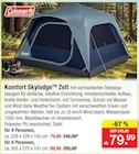 Aktuelles Komfort Skylodge Zelt für 4 Personen Angebot bei Zimmermann in Mainz ab 79,99 €