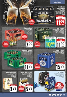 Krombacher im EDEKA Prospekt "Aktuelle Angebote" mit 24 Seiten (Detmold)