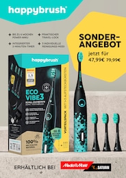 happybrush Prospekt mit 3 Seiten