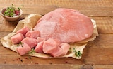 Schweine-Braten oder -Gulasch im Angebot bei REWE in Norderstedt Schweine-Braten oder -Gulasch Angebote von Geprüfte Qualität bei REWE Norderstedt für 0,88 €