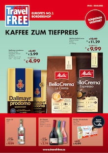 Dallmayr im Travel FREE Prospekt "KAFFEE ZUM TIEFPREIS" mit 11 Seiten (Jena)