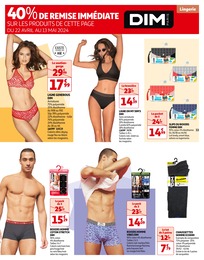Offre Culotte Femme dans le catalogue Auchan Hypermarché du moment à la page 33