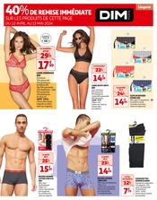 Promos Sous-Vêtements Homme dans le catalogue "Prenez soin de vous à prix tout doux" de Auchan Hypermarché à la page 33