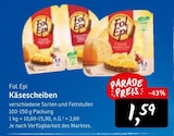 Konsum Radebeul - Käsescheiben Angebot im Prospekt Käsescheiben bei Konsum im Radebeul Prospekt für 1,59 €