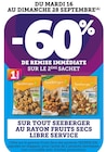 -60% de remise immédiate sur le 2ème sachet sur tout Seeberger au rayon Fruits secs libre service - Seeberger dans le catalogue U Express