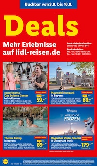 Leinwand Angebot im Lidl Prospekt, gültig von 10.08.2026 bis 15.08.2026 Leinwand Angebot im aktuellen Lidl Prospekt auf Seite 70