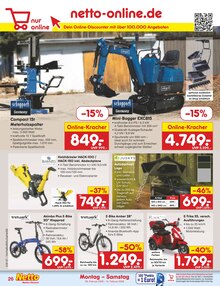 Motorrad im Netto Marken-Discount Prospekt "Aktuelle Angebote" mit 58 Seiten (Bremen)