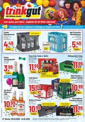 Aktueller Trinkgut Getränkemärkte Prospekt in Visselhövede und Umgebung, "Aktuelle Angebote" mit 18 Seiten, 09.02.2026 - 14.02.2026