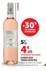 Corse AOP - Terra Nostra en promo chez Hyper U Manosque à 4,05 €