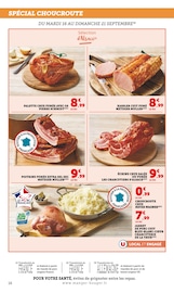Choucroute Angebote im Prospekt "LES PRIX BAS ! DANS VOTRE MAGASIN" von Super U auf Seite 16