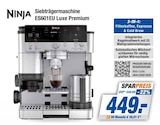 expert Osnabrück - Siebträgermaschine ES601EU Luxe Premium Angebot im Prospekt Siebträgermaschine ES601EU Luxe Premium bei expert im Osnabrück Prospekt für 449,00 €
