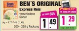 Express Reis von Ben's Original im aktuellen EDEKA Prospekt