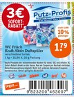 Kraft Aktiv Duftspüler Angebote von WC Frisch bei tegut Mühlhausen für 1,79 €