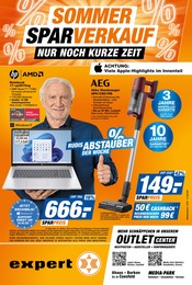 Notebook im expert Prospekt in Ahaus Aktueller expert Prospekt mit Notebook, "Top Angebote", Seite 1