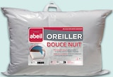 Oreiller Ergo Douce Nuit - Abeil en promo chez Intermarché Hyper Perpignan à 12,99 €