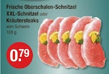 V-Markt Pentling - Frische Oberscheiben-Schnitzel Angebot im Prospekt Frische Oberscheiben-Schnitzel bei V-Markt im Pentling Prospekt für 0,79 €