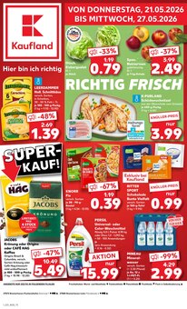 Waschmittel im Kaufland Prospekt "Hier bin ich richtig" mit 61 Seiten (Bremerhaven)