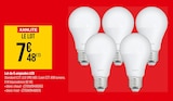 Lot de 5 ampoules LED - Xanlite - Bricorama à Montigny-le-Bretonneux Lot de 5 ampoules LED - Xanlite en promo chez Bricorama Montigny-le-Bretonneux à 7,48 €