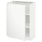 Aktuelles Unterschrank mit Böden weiß/Voxtorp matt weiß 60x37 cm Angebot bei IKEA in Bochum ab 118,00 €