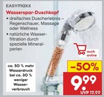 Aktuelles Wasserspar-Duschkopf Angebot bei Netto Marken-Discount in Wiesbaden ab 9,99 €