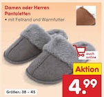 Aktuelle Hausschuhe Angebote bei Netto Marken-Discount in Berlin Aktuelles Damen oder Herren Pantoletten Angebot bei Netto Marken-Discount in Berlin ab 4,99 €