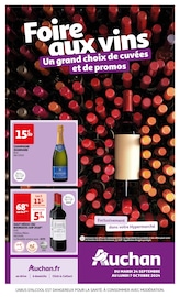 Catalogue Supermarchés Auchan Hypermarché en cours à Égreville et alentours, "Foire aux vins", 40 pages, 24/09/2024 - 07/10/2024