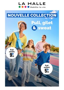 Catalogue La Halle à Clamart cette semaine, valable du 18/02/2026 au 24/02/2026 Prospectus La Halle à Clamart, "NOUVELLE COLLECTION", 1 page de promos valables du 18/02/2026 au 24/02/2026